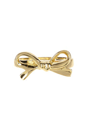 Gold Tone Bow Ring - GF