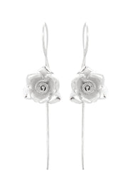 Rose Threader Earrings - SF