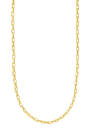 14k Gold Plated 1mm Cable Chain - GP