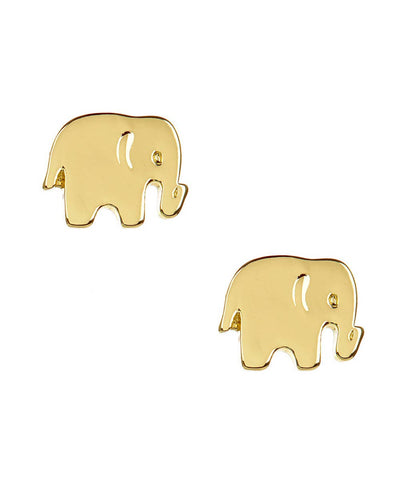 Elephant Post Earrings - GF