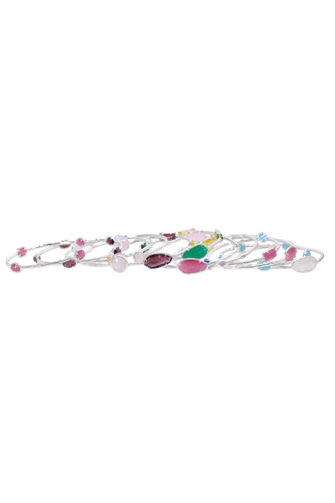 $13.00 Pc x 12 Pcs Crystal Bangle Bracelets Prepack