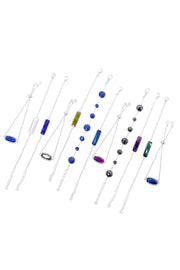 $13.00 Pc x 12 Pcs Semi-Precious Link Bracelets Prepack