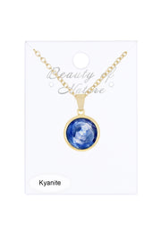 Kyanite Pendant Necklace - GF