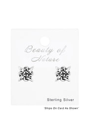Sterling Silver Celtic Ear Studs - SS
