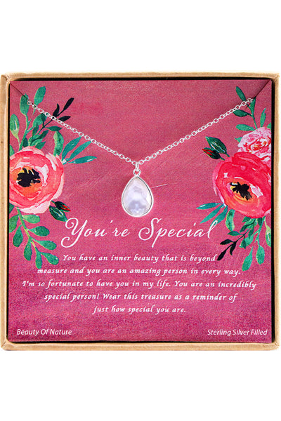 'You're Special' Boxed Charm Necklace - SF