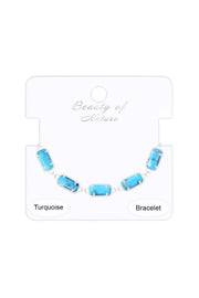 Turquoise Link Bracelet - SF