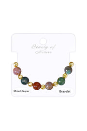 Mixed Jasper Chakra Bracelet - GF