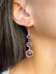 Amethyst Stephanie Earrings - SF