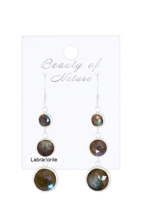 Labradorite Stephanie Earrings - SF