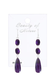 Amethyst Marni Drop Earrings - SF