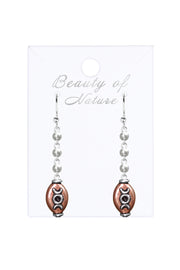 Beaded Nicki Drop Earrings - SF