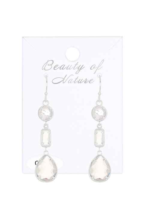 Moonstone Crystal Serena Earrings - SF