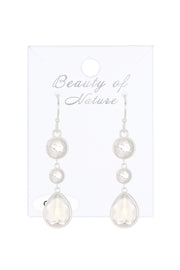 Moonstone Crystal Kylee Earrings - SF