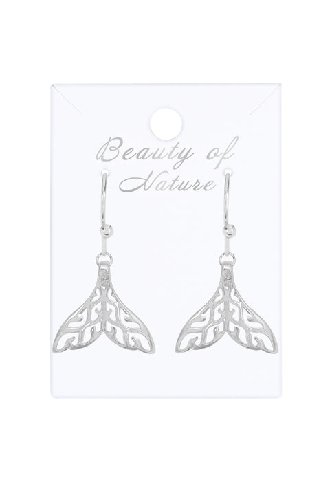 Whale Tail Earrings - SF