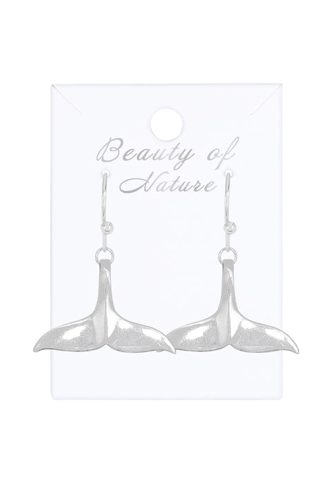Whale Tail Earrings - SF