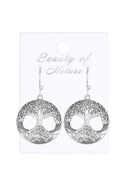 Tree Of Life Drop Earrings - SF