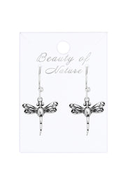 Dragonfly Drop Earrings - SF