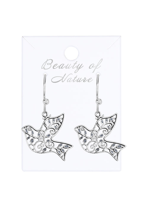 Dove Drop Earrings - SF