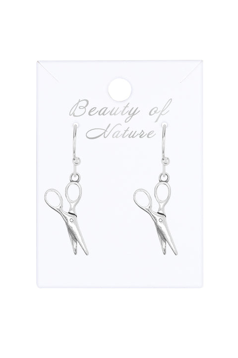 Scissors Drop Earrings - SF