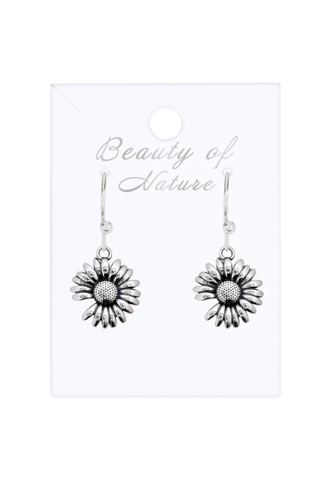 Sunflower Drop Earrings - SF