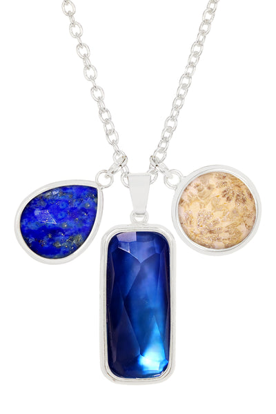 Mixed Gemstone Kasey Necklace - SF