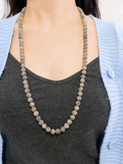 Labradorite Mala Beads Necklace - SF