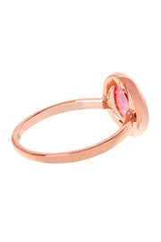 Opal Cotton Candy Ring In Rose Gold- SF