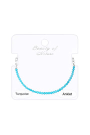 Turquoise Mesa Anklet - SF