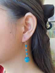 Turquoise Mesa Dangle Earrings - SF