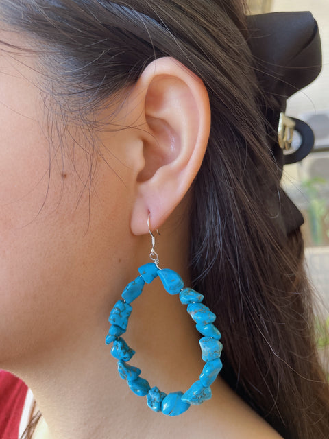 Turquoise Santa Rosa Earrings - SF
