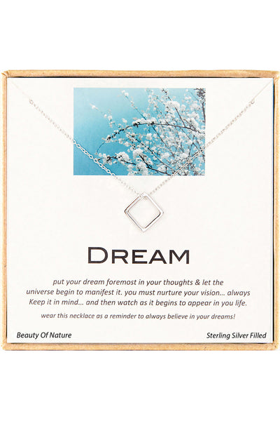 'Dream' Boxed Charm Necklace - SF