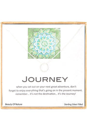 'Journey' Boxed Charm Necklace - SF