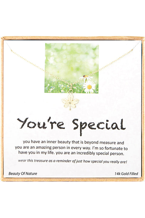 'You're Special' Boxed Charm Necklace - GF