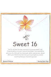 'Sweet 16' Boxed Charm Necklace - SF