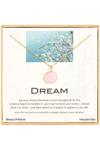 'Dream' Boxed Charm Necklace - GF