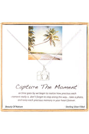 'Capture The Moment' Boxed Charm Necklace - SF
