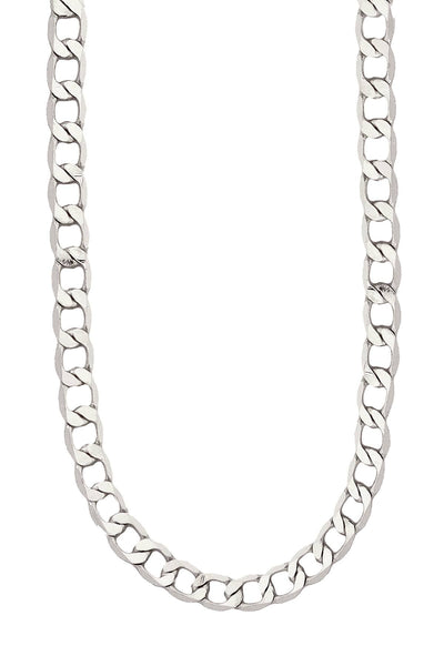 Silver Plated 2mm Curb Chain - SP