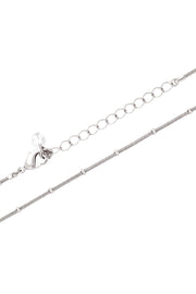 Silver Plated 1mm Bead Chain - SP