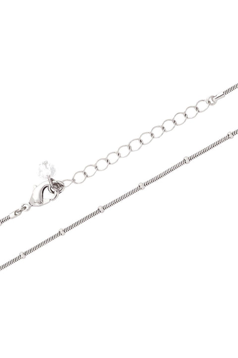 Silver Plated 1mm Bead Chain - SP