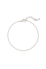 Silver Plated 1.2mm Singapore Chain Bracelet - SP