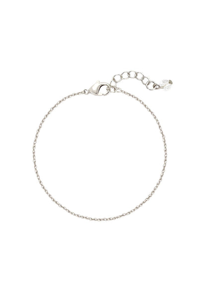 Silver Plated 1.2mm Singapore Chain Bracelet - SP
