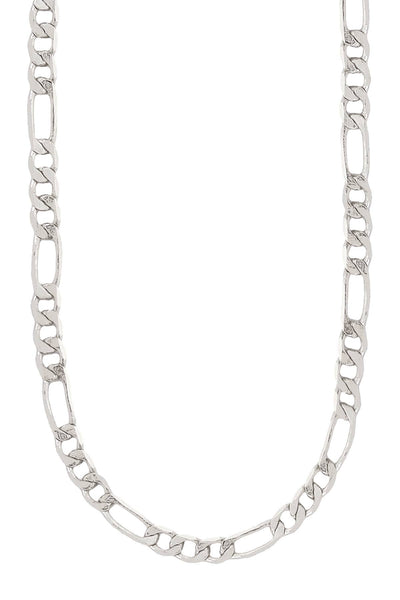 Silver Plated 2mm Figaro Chain - SP