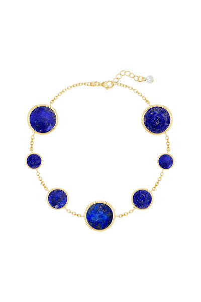 Lapis Station Bracelet - GF