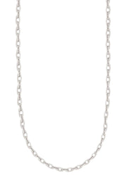 Silver Plated 1mm Cable Chain - SP