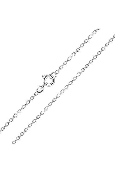 Sterling Silver 18" Cable Chain - SS
