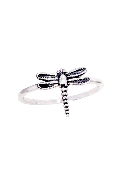 Sterling Silver Dragonfly Ring - SS