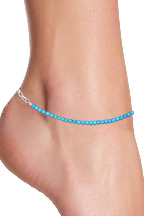 Turquoise Mesa Anklet - SF