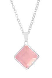 Rose Quartz Rachel Pendant Necklace - SF