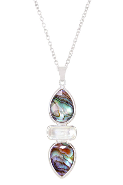 Abalone Pendant Necklace - SF