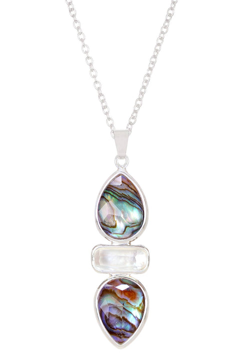 Abalone Pendant Necklace - SF